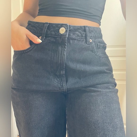 Black denim jorts - Picture 10 of 10